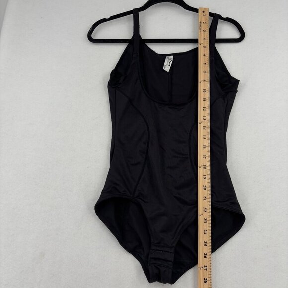 Maidenform Bodysuit Shaper Size XL Black One Piece Control Slimming Smoothing - Picture 9 of 10